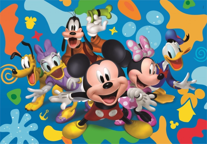 Puzzle Mickey a priatelia 104 dielikov