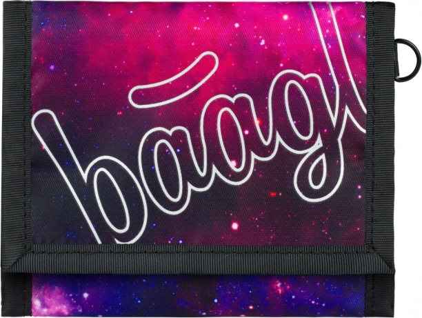 Baagl peňaženka Galaxy fialová