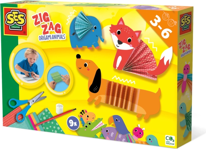 Origami zvieratká Cik-cak