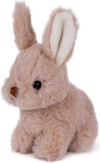 Béžový plyšový zajačik malý 15 cm