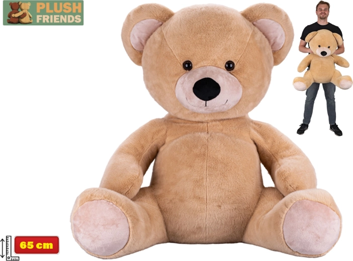 Plyšový medveď Plush Friends 65 cm béžový