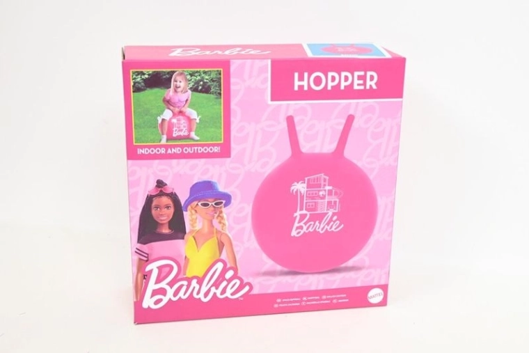 Skákacia lopta Barbie 50 cm s úchytmi