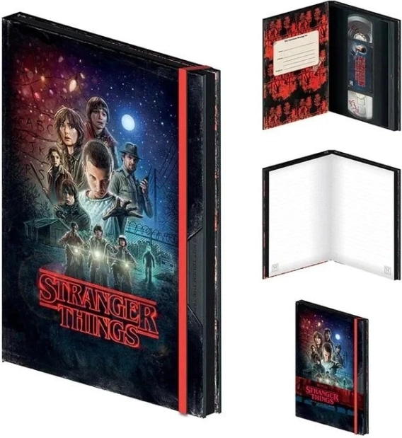 Prémiový blok VHS Stranger Things 1