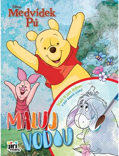 Maľuj vodou A4 Macko Pú