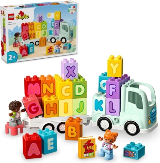 Lego Duplo nákladiak s abecedou