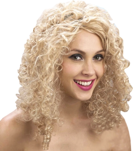 Detská blond parochňa s kučierkami