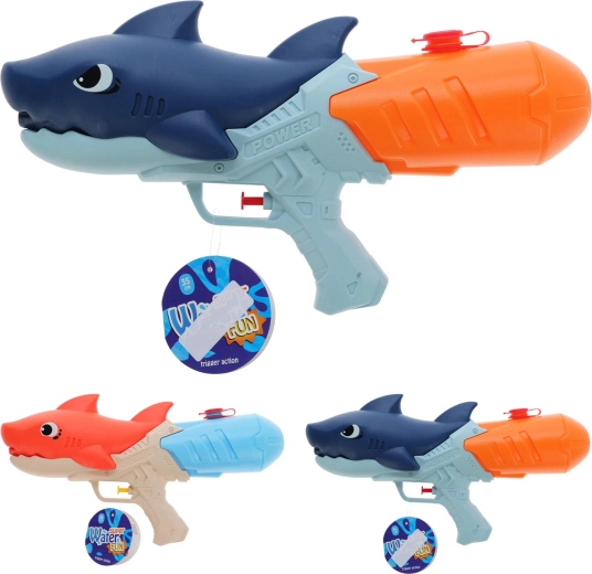 Detská vodná pištoľ žralok 35 cm (mix 2 druhov)