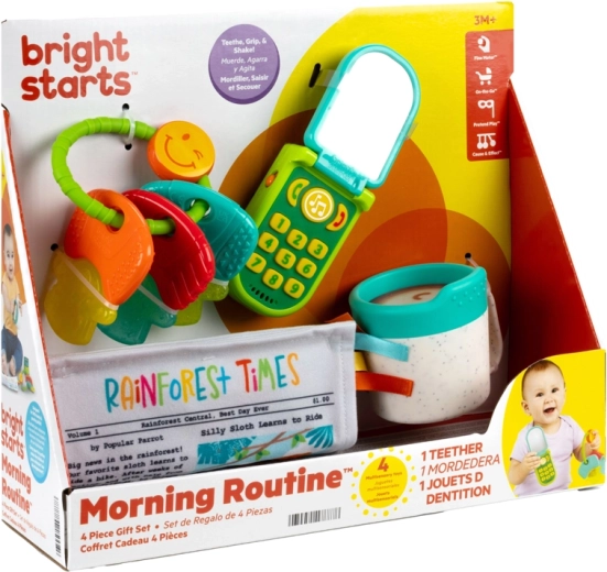 Bright Starts darčeková súprava na rozvoj zmyslov Morning Routine