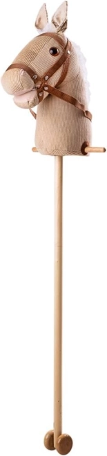 Manšestrový koník na tyči Bigjigs Toys