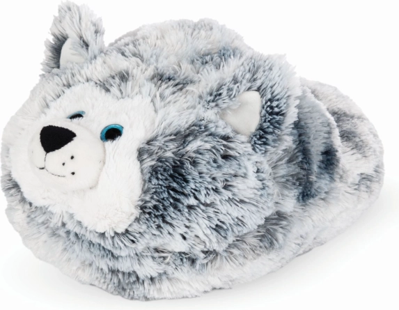 Cozy Noxxiez hrejivá plyšová papuča husky