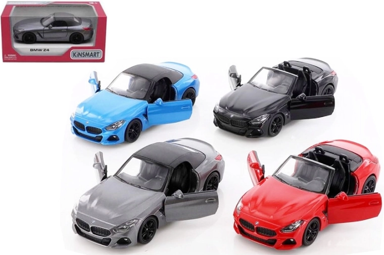 Kovový model auta BMW Z4 1:34 s pohonom Pull Back