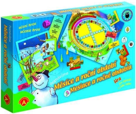 Alexander Mesiace a ročné obdobia – náučná stolová hra pre deti