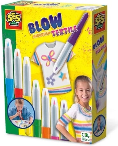 SES Creative fúkacie fixky na textil Blow-Airbrush