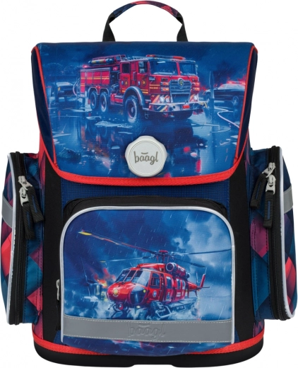 Školská aktovka Baagl Ergo Záchranári