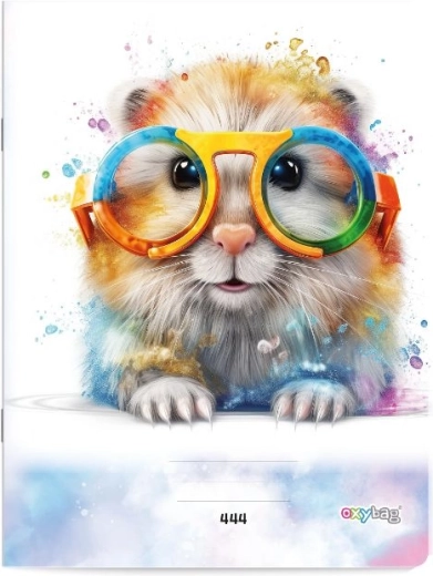 Zošit A4 linajkový s škrečkom 40 listov