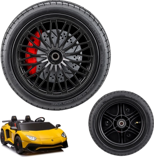 Nafukovacie gumové koleso pre elektrické vozidlo Lamborghini XXL - 1 kus