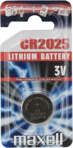 Lítiová gombíková batéria CR2025 3 V – 5 kusov