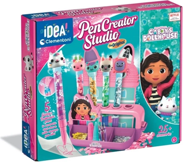 Clementoni kreatívna sada – továreň na perá GABBY’S DOLLHOUSE
