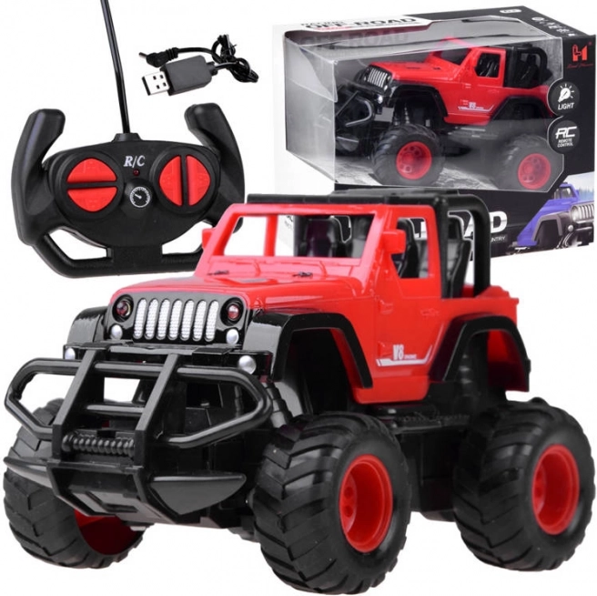 Pretekárske terénne auto na diaľkové ovládanie