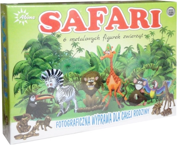 Safari – rodinná spoločenská hra o fotení divokých zvierat