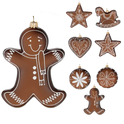 Vianočná ozdoba perníček 11 cm