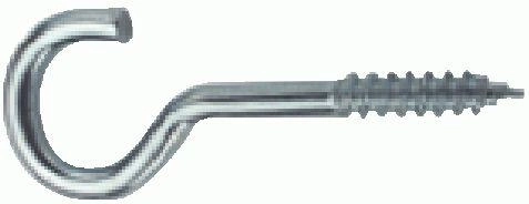 Lustrový hák 1866/60 lesk – balenie 200 ks