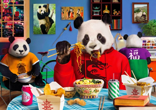 Puzzle Čínsky fastfood 1000 dielikov