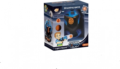 detský pumpovací vystreľovací set so svetelnými a zvukovými efektmi