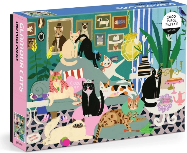 Puzzle Očarujúce mačky 1000 dielikov GALISON