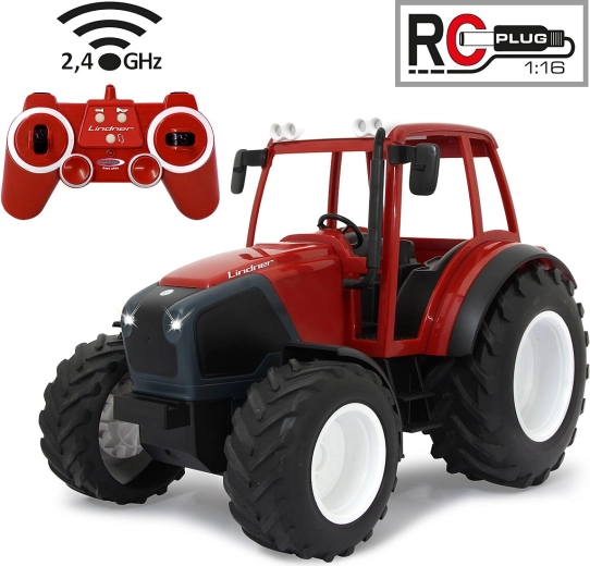 RC traktor Lindner Geotrac v mierke 1:16 s ovládaním 2,4 GHz