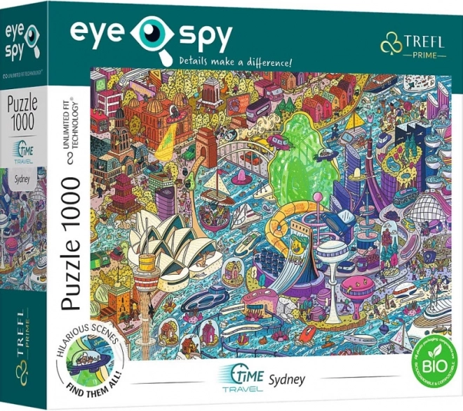 Trefl puzzle eye spy: sydney 1000 dielikov (uft)