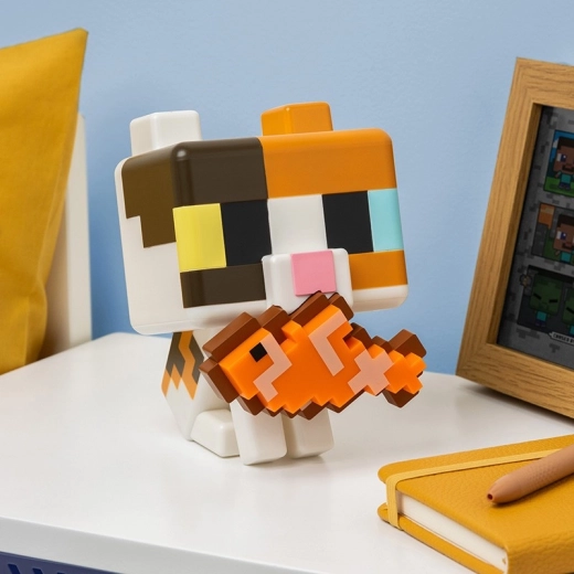 Minecraft lampička GloBuddies mačka