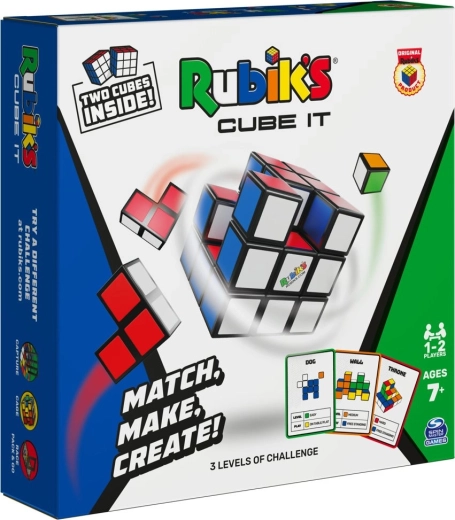 Logická hra RUBIK’S Cube It – 3D hlavolam pre 1–2 hráčov