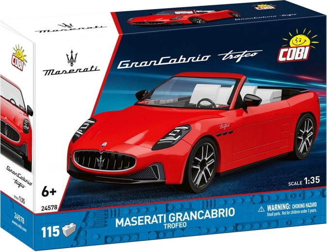 Cobi Maserati GranCabrio Trofeo stavebnica 1:35 (115 dielikov)
