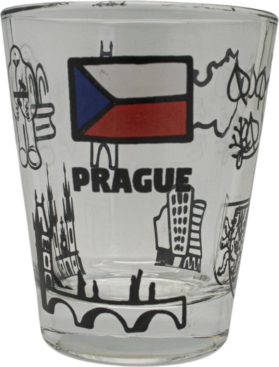 Panáčik Top Praha sklenená figúrka pre deti