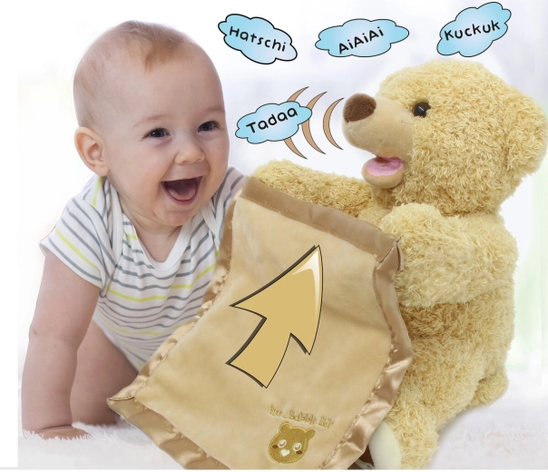 Jamara interaktívny plyšový medvedík Mr. Babble Bear hnedý