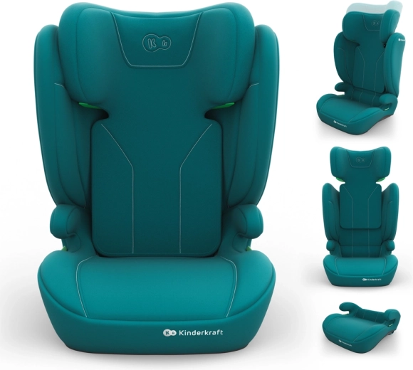 Autosedačka Kinderkraft i-spark 2 plus i-size 100–150 cm green