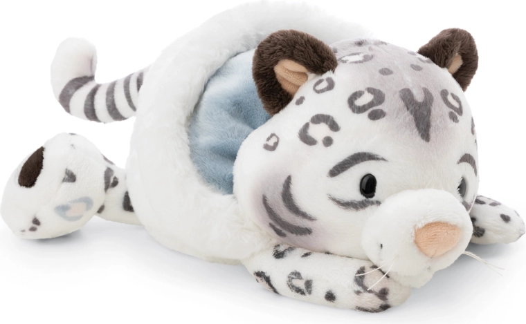 Plyšový snežný leopard Eleni Snowbell od NICI GREEN, ležiaci 20 cm