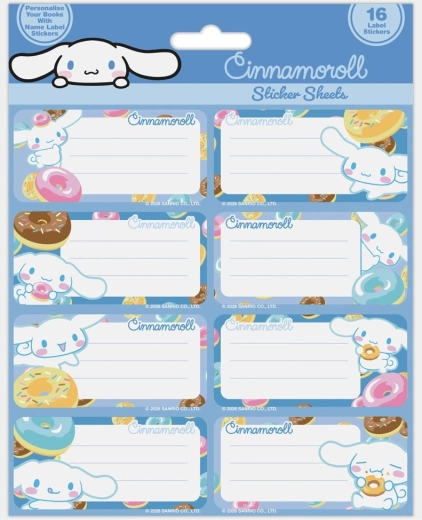 My Melody menovky na zošity