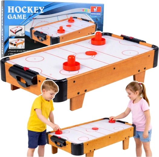 Mini stolný air hokej pre deti – drevený