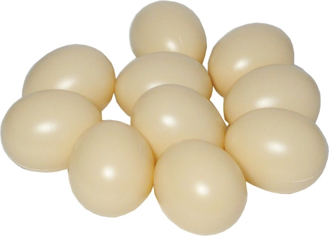 Sada plastových vajíčok do hry (10 ks)