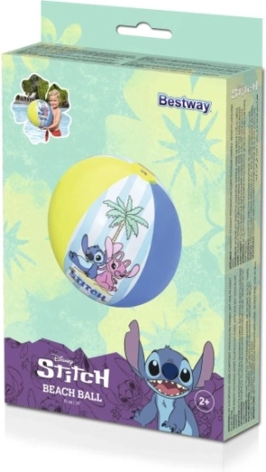 Nafukovacia plážová lopta DISNEY STITCH 51 cm