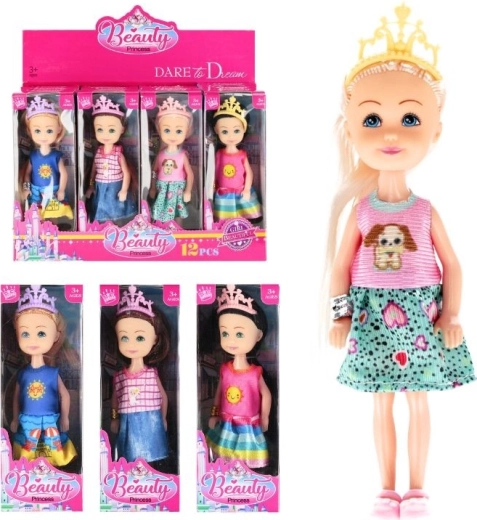 Bábika princezná – 4 druhy