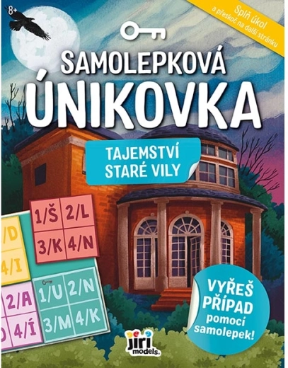 Samolepková únikovka Tajomstvo starej vily