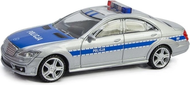 Rastar Mercedes S 63 AMG polícia model auta 1:43 - 1 kus