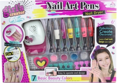 Kreatívna sada na zdobenie nechtov pre deti