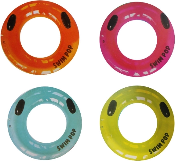Nafukovacie plavecké kruhy 90 cm s držadlami