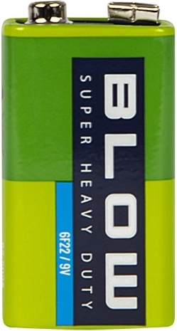 BLOW batéria 9V 6F22 Super Heavy Duty – 1 kus