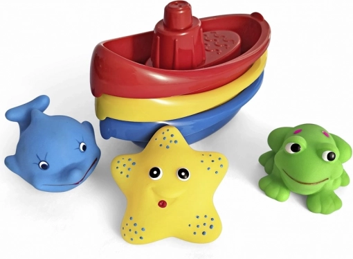 Lodičky so zvieratkami do vane