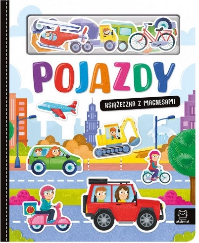 Povožte sa s nami: magnetická knižka o vozidlách